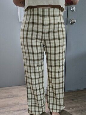 Princess Polly Yellow Plaid Skirt